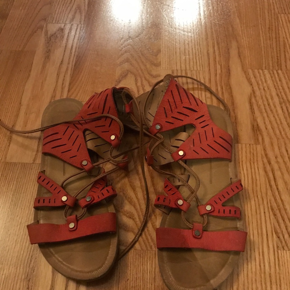 Red Dolce Vita sandals